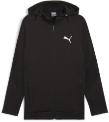 PUMA Поларено горнище с цип Puma Men's EVOSTRIPE Full Zip Fleece Fabric - Puma Black