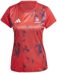 adidas Фланелка с къс ръкав Adidas Women's Short Sleeve Performance Gym Top - Team Colleg Red