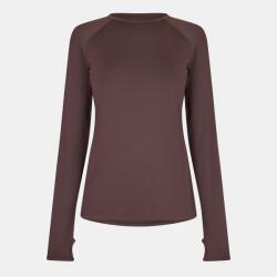 USA Pro Дамска фланелка с дълъг ръкав USA Pro Long Sleeve Top Womens - Espresso