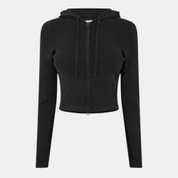 Jack Wills Суичър Jack Wills Knitted Zip Hoodie Women - Black