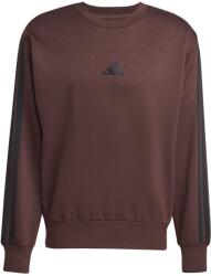 Adidas Мъжка поларена блуза Adidas Essentials 3-Stripes Fleece Sweatshirt Mens - Shadow Brown