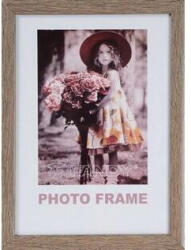  Műanyag Képkeret Üveg 21x30 cm Barna (AAE249)