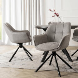  Szürke Forgószék PEONY 2 (ME-ME-PEONY2-P-T-K)