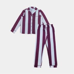 Linea Пижама Linea Women's Star Cotton Long Sleeve Pyjama Set - Stripe