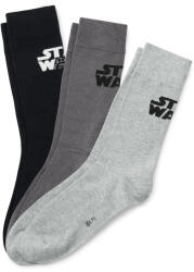Tchibo - 3 pár /Star Wars zokni - férfi - méret 38-40 - fekete/jacquard