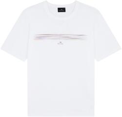 PS Paul Smith Тениска PS Paul Smith Pinstripe T-Shirt - White 01