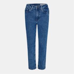 Noisy May Дънки Noisy May Women's Heavyweight Mom Straight Leg Jeans - Md Blue Denim