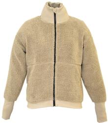 Requisite Поларено яке Requisite Women's Essential Sherpa Wind Resistant Teddy Fleece Long Sleeve Oversized Fit Equestrian Jacket - Sage