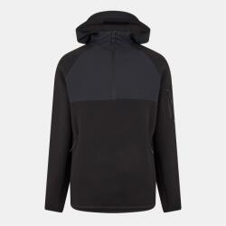 HUGO BOSS Men's Urban Quarter Zip Lightweight Fleece - Black