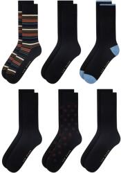 Ted Baker Чорапи Ted Baker Men's Formal Crew Socks - Black Mix