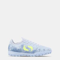 Sondico Юношески футболни стоножки Sondico Blaze Junior Astro Turf Trainers - Purple/Lime