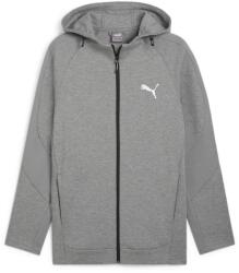 PUMA Поларено горнище с цип Puma Men's EVOSTRIPE Full Zip Fleece Fabric - Grey Heather