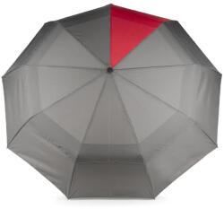 Roka london Чадър Roka london Waterloo Recycled Nylon umbrella - Grey (Graphite / Cranberry)