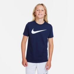 Nike Jr Dri-Fit Park 20 gyerek póló - tengerészkék S fehér|kék