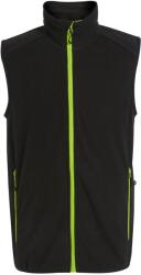 Regatta Férfi fleece gilet M fekete|sárga|zöld