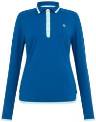 Original Penguin Golf Блуза с яка Original Penguin Golf Women's Long-Sleeve Performance Polo Shirt - Blueberry Pncke