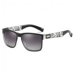 Dubery Chicago 3 napszemüveg, Black & Transparent / Gray (GDB006C03)