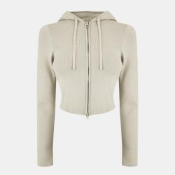 Jack Wills Суичър Jack Wills Knitted Zip Hoodie Women - Stone