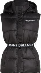 Karl lagerfeld jeans Елек Karl lagerfeld jeans A3W15025 Belted Puffer vest - Black (Black)