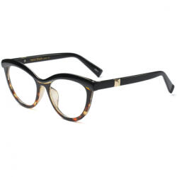 NEOGO Connie 2 átlátszó lencsés szemüveg, Black Leopard (GNE002C02)