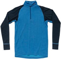  DEVOLD Duo Active Merino 205 Zip Neck blue/ink - felső M (7028567648391)