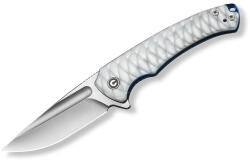 CIVIVI Voidflare C24040-2 Greyish White Resin 14C28N zsebkés (C24040-2)