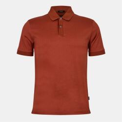 Boss Блуза с яка Boss Men's H-Parlay Micro-Pattern Cotton Short Sleeve Polo Shirt - Dark Orange