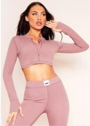 Missy Empire Яке Missy Empire Women's Long Sleeve Cropped Softshell Jacket - Rose