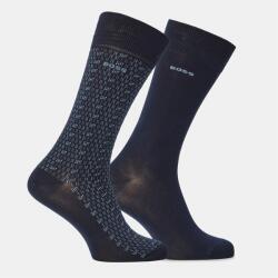 Boss Чорапи Boss Mens BOSS ORANGE 2 Pack Socks - Mini Pins Detail - Dark Blue 401
