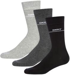 DKNY Мъжки чорапи DKNY 3 pack Mens Socks - Black/Grey/Chrc