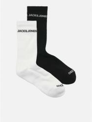 Jack and Jones Чорапи Jack and Jones Men's Basic Crew Socks - Blac/White