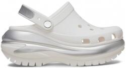 Crocs Чехли Crocs Women's Crush Metallic Clogs - WhiteSilver