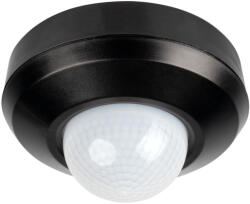 Kanlux PIR mozgásérzékelő 20m 360° beltéri, felületre szerelhető, fekete SENTO KANLUX (ELEAKC0118)