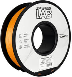  HS-PLA, nagy sebességű nyomtatásra is alkalmas NARANCS filament - 1kg - átmérő 1, 75mm +/- 0, 03mm / Professional Labs
