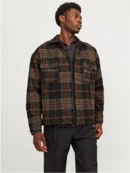Jack and Jones Men's Boucle Overshirt - Black