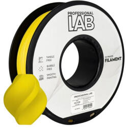  HS-PLA, nagy sebességű nyomtatásra is alkalmas SÁRGA filament - 1kg - átmérő 1, 75mm +/- 0, 03mm / Professional Labs