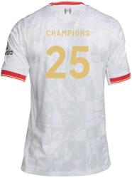 Nike Юношеска футболна фланелка Nike Liverpool Champions Third Shirt 2024 2025 Juniors - White