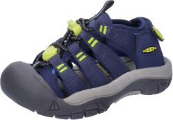 KEEN Jr Newport Boundless tengerészkék/fluor zöld 30-as kék|zöld
