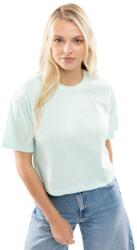 SIROKO Women Lifestyle Laza női crop top IBZ Eivissa Water Green Kék kék