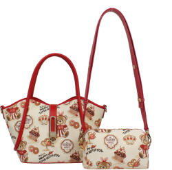  Henney Bear Kézi- És Válltáska Szett -H-1130-CAKE BEAR- (H-1130-CAKE BEAR)