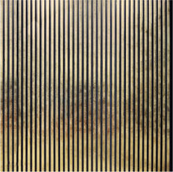 Art Galéria LuxWood Gold - dekor fali panel, arany színben