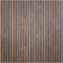 Art Galéria LuxWood Espresso - dekor fali panel, barna színben