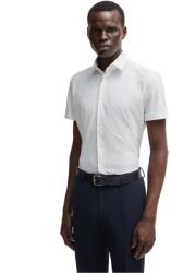 HUGO BOSS Риза с къс ръкав Boss Men's Short Sleeve Oxford Shirt - Lght/Pstl Green