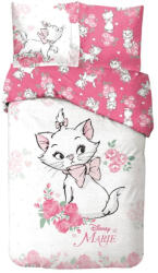 Macskarisztokraták Disney Marie Rose ágyneműhuzat 140×200cm, 65x65 cm