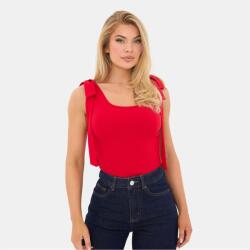 I Saw It First Bow Top - Red
