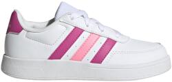adidas Детски маратонки Adidas Unisex Kids' Breaknet 2.0 Low-Top Trainers - White/Lucid Fuc