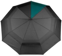 Roka london Чадър Roka london Waterloo Recycled Nylon umbrella - Black (Black / Teal)