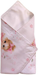  Környezetbarát Újraszalvéta / Fehér alapon Édes Balerínák mintával - 28x28cm