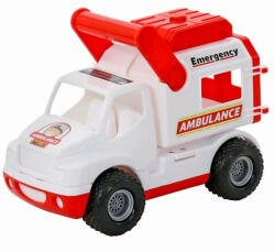 Wader Mentőautó 24×12×19 cm - 24 hó+ Wader (HOR_WDR_0490)