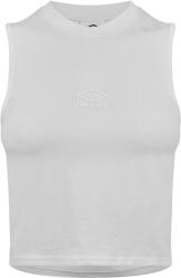Umbro Women's Dmn Racer Racerback Vest - White / White